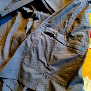 Fabletics Powell striped cargo Bermeda size 36